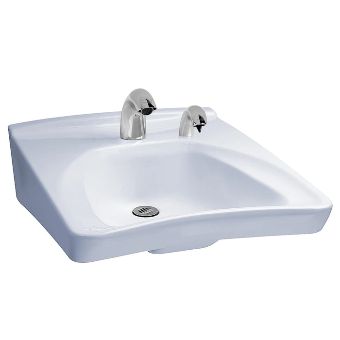 TOTO LT308A#01 Commercial Wall-Mount Wheelchair User Sink with Soap Dispenser Hole