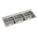 Elkay LTR5422106 Stainless Steel 6-Hole Triple-Bowl Drop-In Kitchen Sink