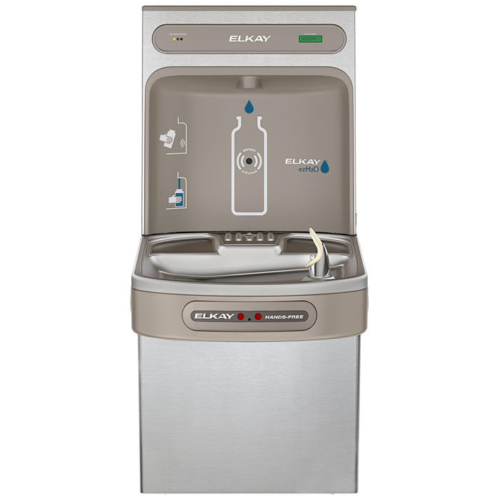 Elkay LZO8WSSK Bottle Filling Station with Water Cooler in Stainless Steel