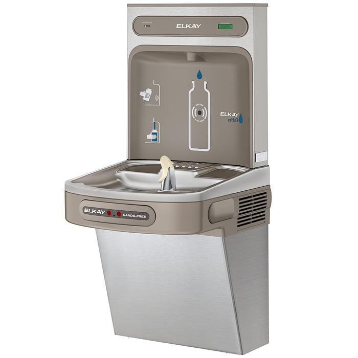 Elkay LZO8WSSK Bottle Filling Station with Water Cooler in Stainless Steel