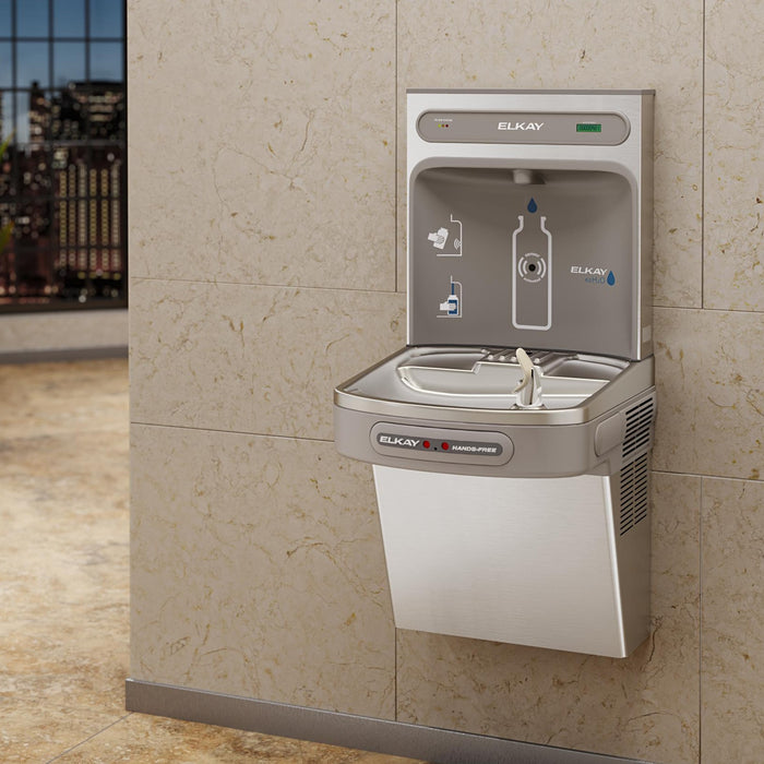 Elkay LZO8WSSK Bottle Filling Station with Water Cooler in Stainless Steel