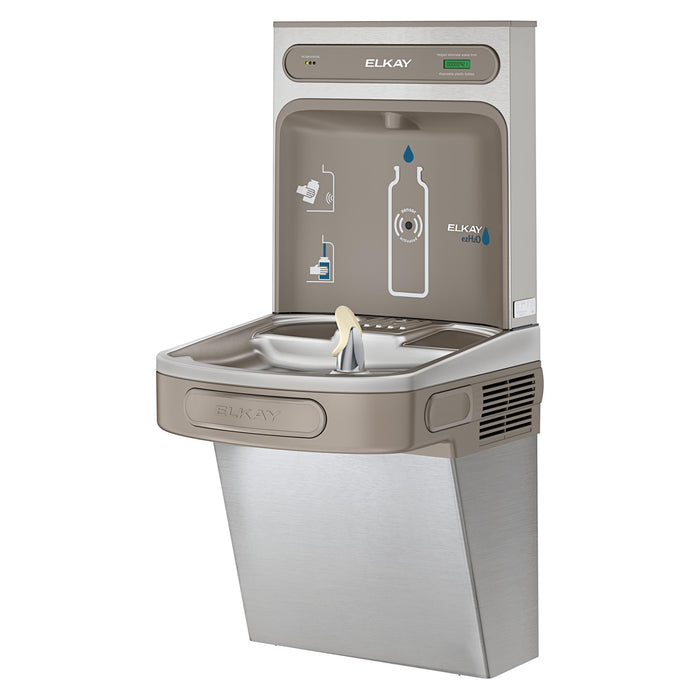 Elkay LZSDWSSK Bottle Filling Station with Water Cooler in Stainless Steel