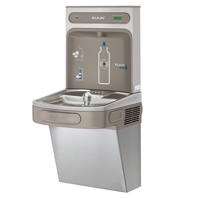 Elkay LZSDWSVRSK Bottle Filling Station with Water Cooler in Stainless Steel