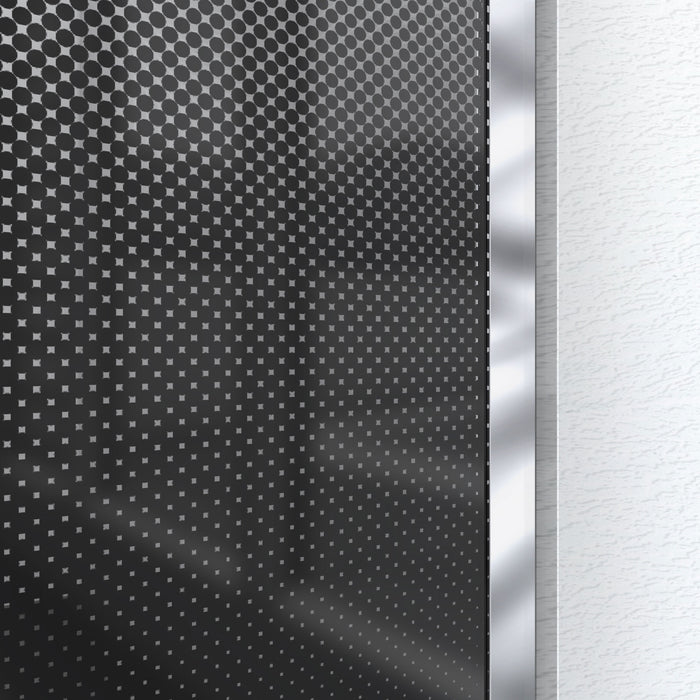 DreamLine D3234720PXB-01 Linea Ombre 34"W x 72"H Single Panel Frameless Shower Screen in Chrome