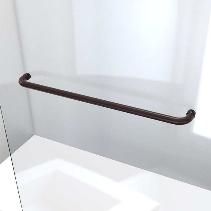 DreamLine SDLI34W720XTX06 Linea 34"W x 72"H Frameless Shower Screen in Oil Rubbed Bronze