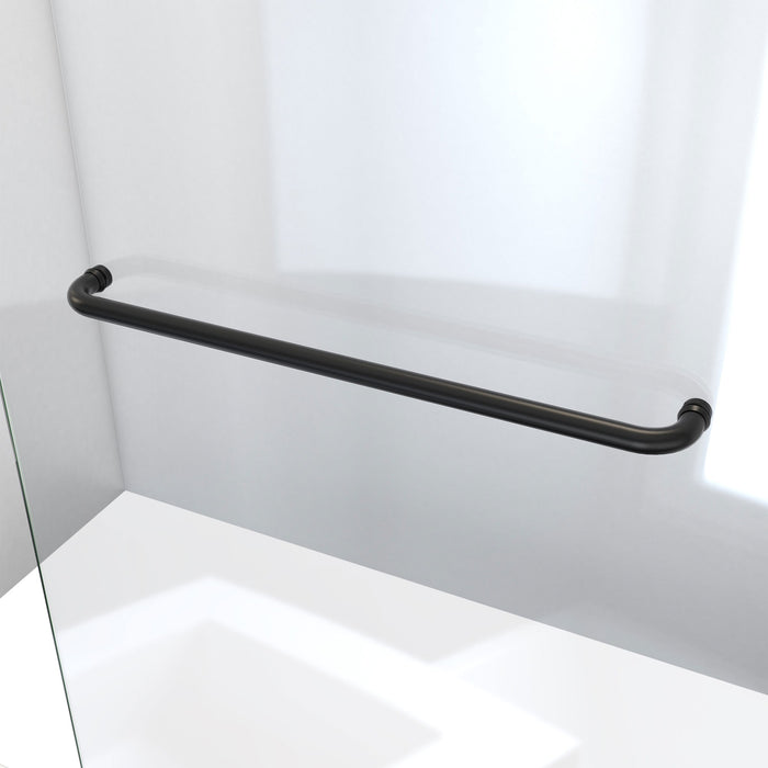 DreamLine SDLI34W720XTX09 Linea 34"W x 72"H Frameless Shower Screen in Satin Black
