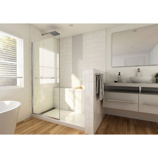 DreamLine SDLI30W720XTX01 Linea Frameless Shower Screen in Chrome