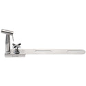 Brondell MBH-40-W CleanSpa white holster with chrome shut-off knob and upright handheld sprayer