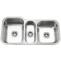 Houzer MGT-4120-1 Medallion 40" Undermount Triple Bowl Kitchen Sink