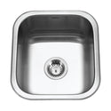 Houzer MS-1708-1 Club 17" Undermount Bowl Bar and Prep Sink