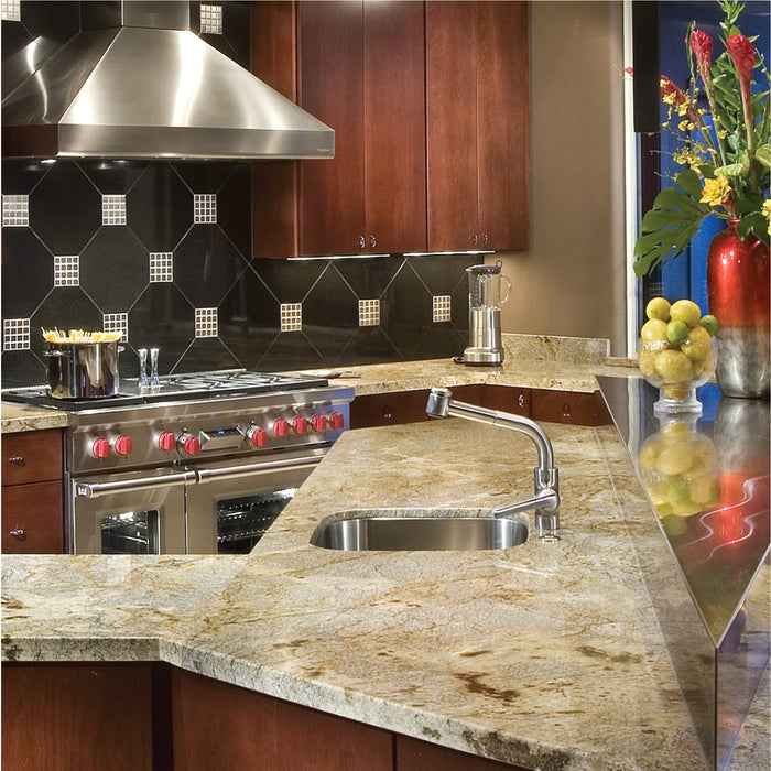 Houzer MS-1708-C Club 17" Undermount Bowl Bar and Prep Sink with Strainer & Bottom Grid
