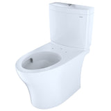 TOTO MS446234CEMFGN#01 Aquia IV Dual Flush Two-Piece Toilet, Washlet+ Connection, with a Slim Seat