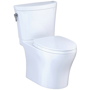 TOTO MS448124CEMFGN#01 Aquia IV ARC Dual Flush Two-Piece Toilet with Washlet+ Connection and Seat
