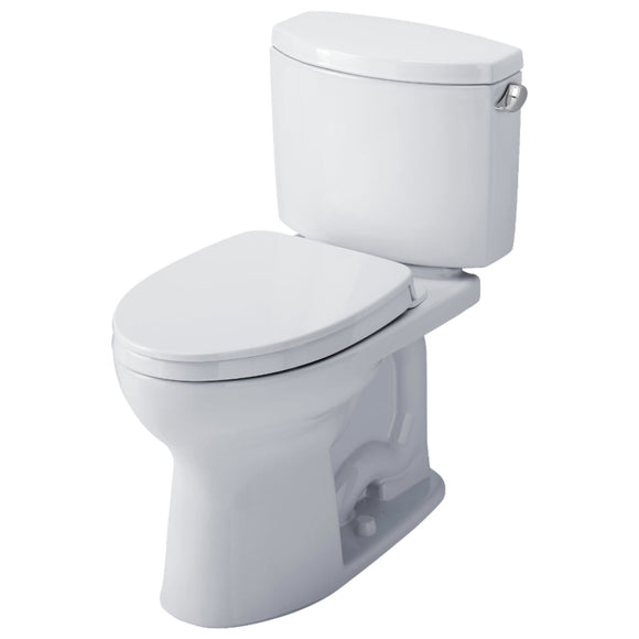 TOTO MS454124CEFRG#01 Drake II Two-Piece Toilet with Seat, Right Hand Lever