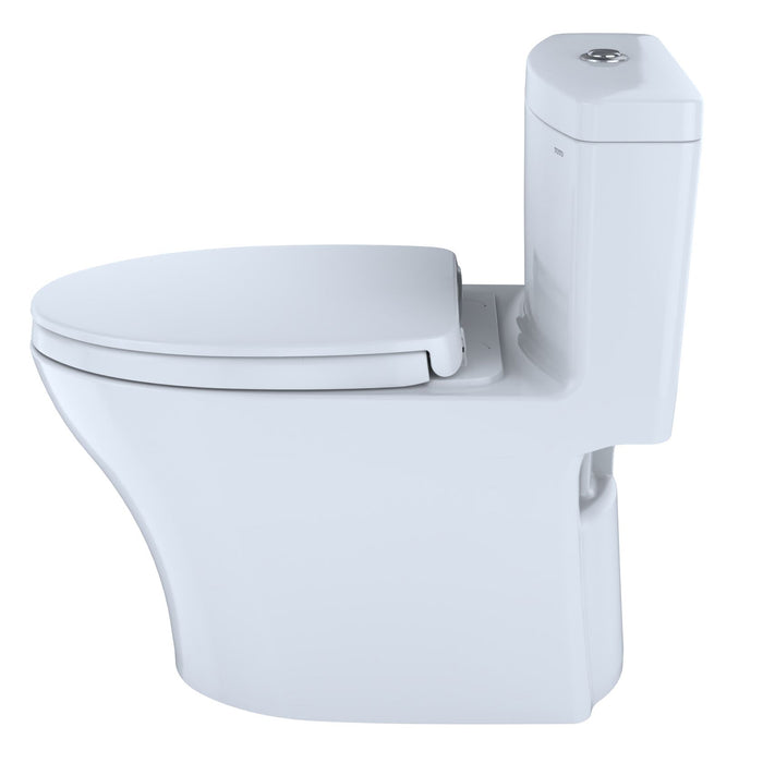 TOTO MS646124CEMFGN#01 Aquia IV Dual Flush One-Piece Toilet, Washlet+, with Seat