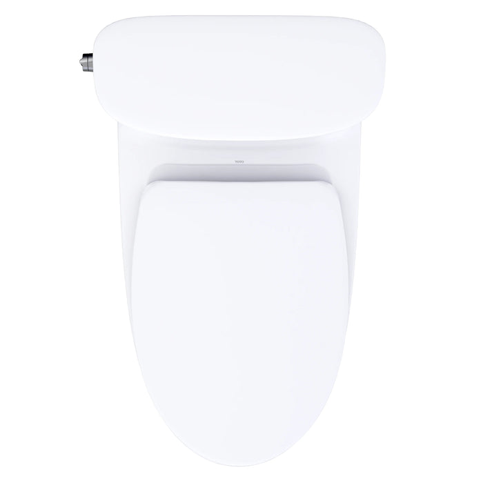 TOTO MS686124CEFG#01 Aurora One-Piece Washlet+ Universal Height 1.28 GPF Elongated Toilet with SoftClose Seat