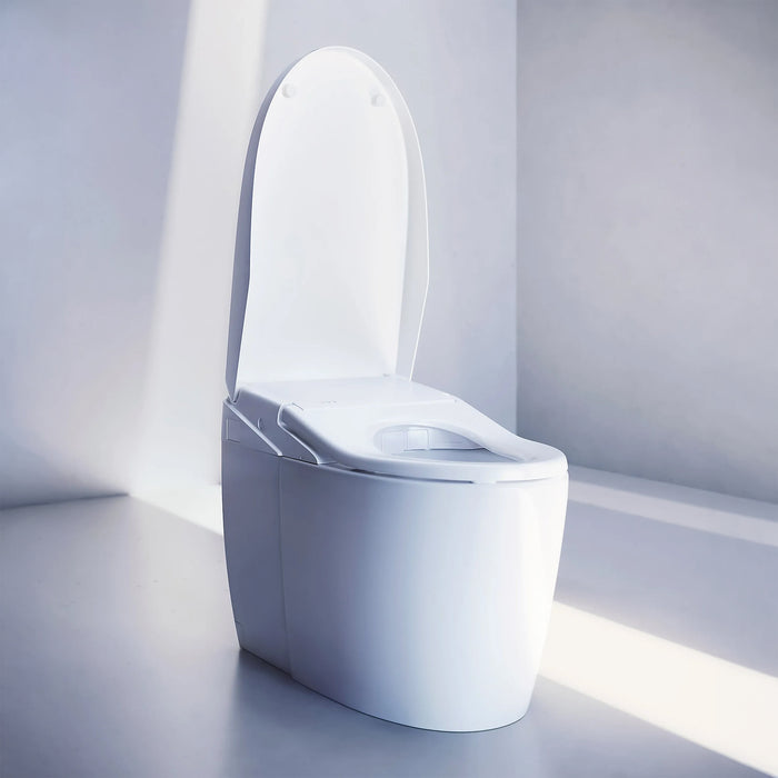 TOTO MS8551CUMFG#01 NEOREST AS Dual Flush Universal Height Toilet with Integrated Washlet Bidet Seat