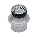 Classic - complete stopper and strainer unit waste disposer trim with extended flange in champagne bronze finish.
