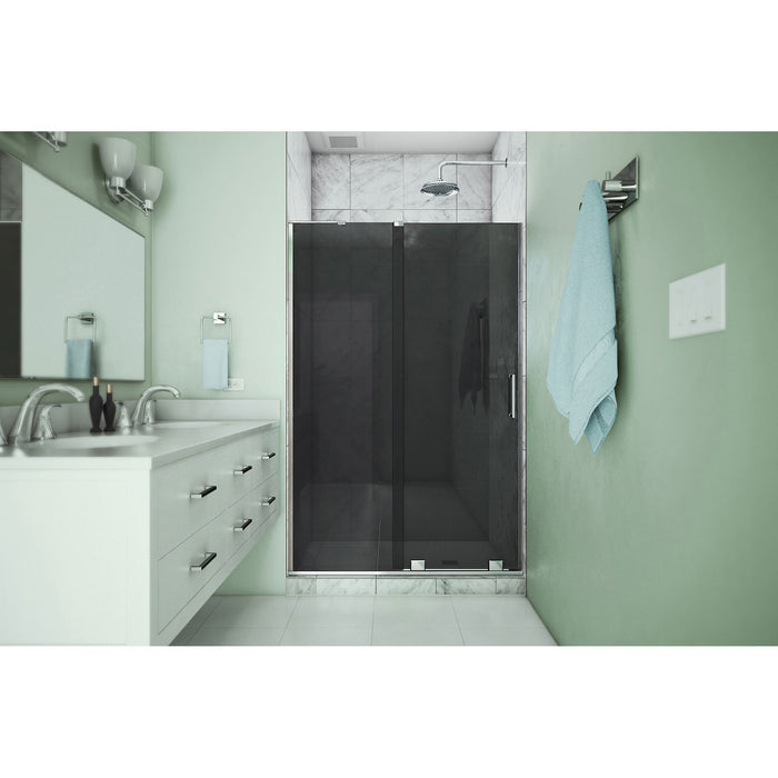 DreamLine SHDR1948723GR01 Mirage-X 44-48" W x 72" H Frameless Sliding Shower Door in Chrome
