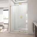 DreamLine SHDR1948723R-05 Mirage-X Frameless Sliding Shower Door in Brushed Gold