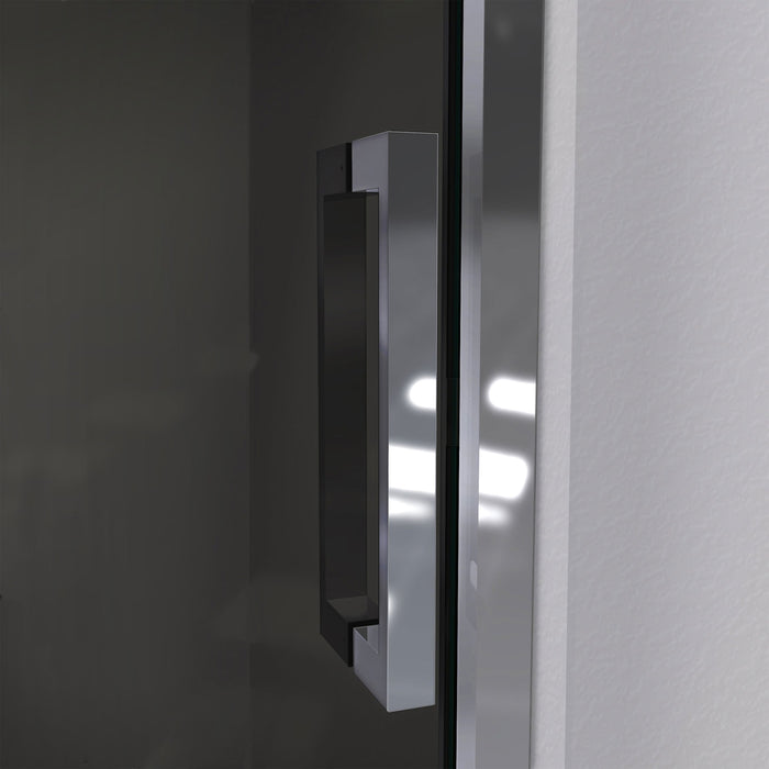 DreamLine SHDR1948724G01 Mirage-Z 44-48"W x 72"H Frameless Sliding Shower Door in Chrome