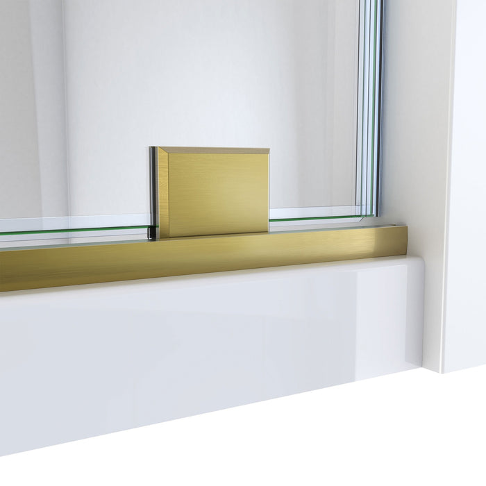 DreamLine SHDR1948723R-05 Mirage-X 44-48"W x 72"H Frameless Sliding Shower Door in Brushed Gold