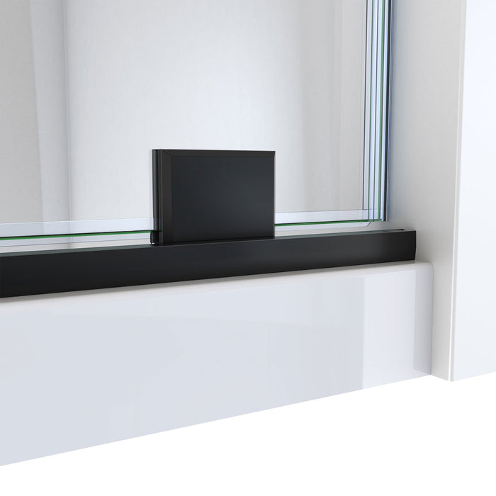 DreamLine SHDR-1948723-09 Mirage-X 44-48"W x 72"H Frameless Sliding Shower Door in Satin Black