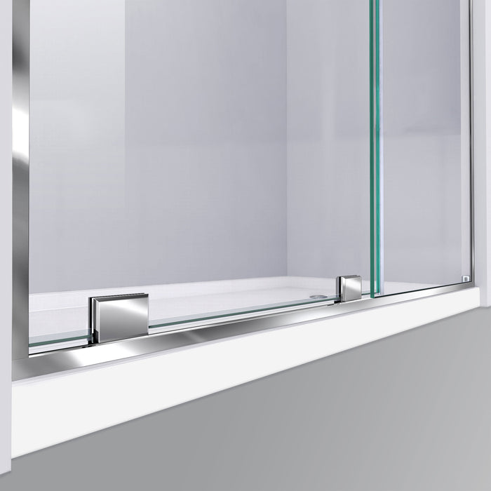 DreamLine SHDR-1948724-01 Mirage-Z 44-48"W x 72"H Frameless Sliding Shower Door in Chrome