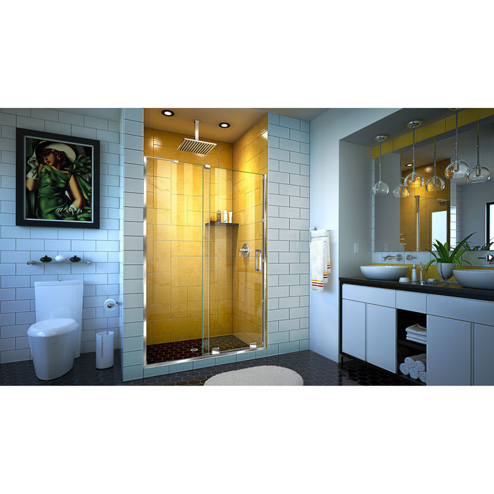 DreamLine SHDR-1948724-01 Mirage-Z 44-48"W x 72"H Frameless Sliding Shower Door in Chrome