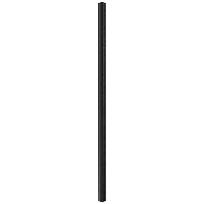 Amba i40RO.PBB Modello I Round 40" Hardwired Single Bar in PVD Brushed Black