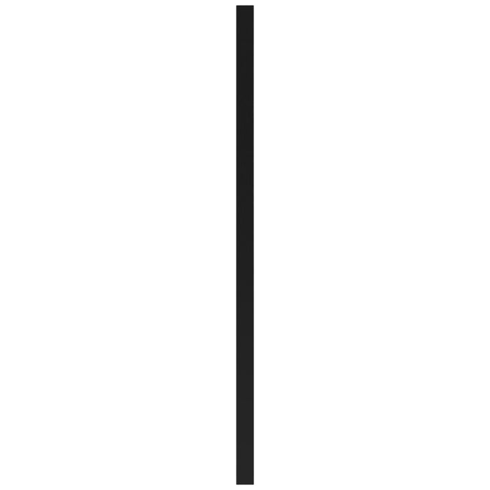 Amba i40SQ.PBB Modello I Square 40" Hardwired Single Bar in PVD Brushed Black