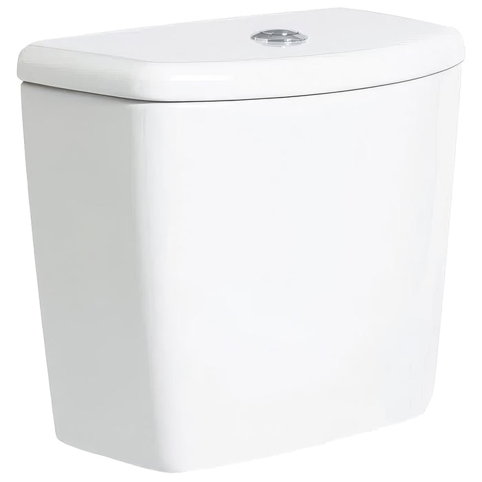 Niagara N7747T Phantom 0.8 GPF Toilet Tank in White with Top Flush Button