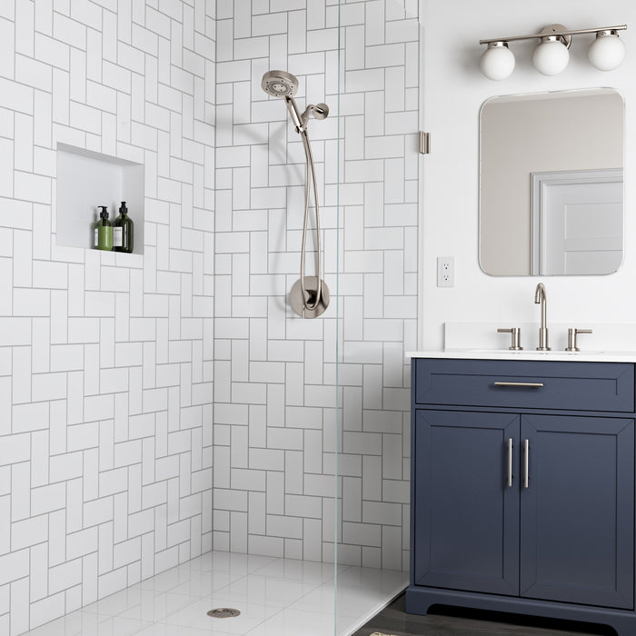 Brondell NE80-HSBB-BN Nebia Yuba 5-Setting Water Saving Handshower in Brushed Nickel