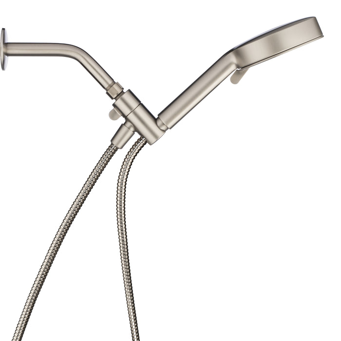 Brondell NE80-HSBB-BN Nebia Yuba 5-Setting Water Saving Handshower in Brushed Nickel