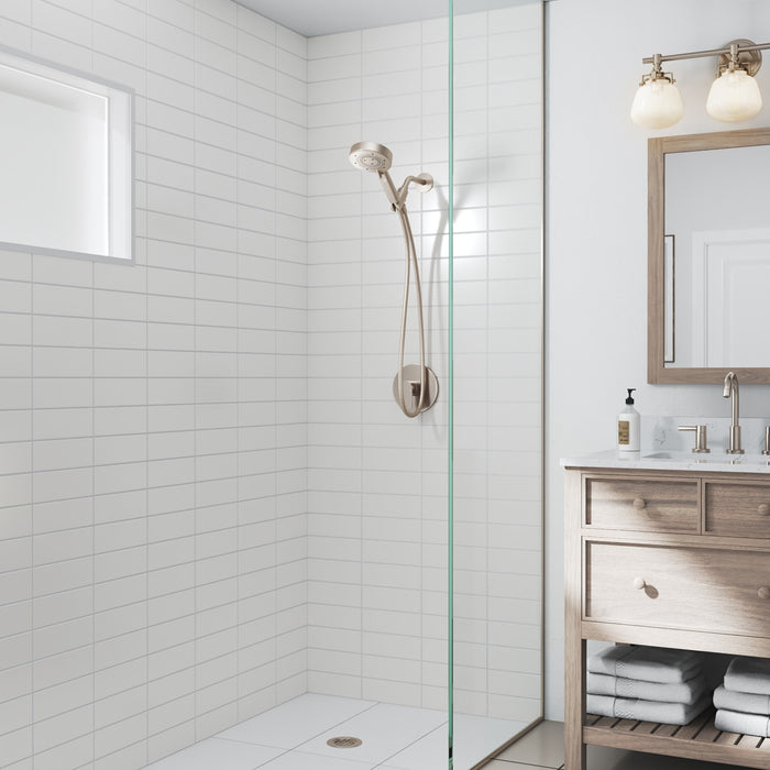 Brondell NE80-HSBB-BN Nebia Yuba 5-Setting Water Saving Handshower in Brushed Nickel