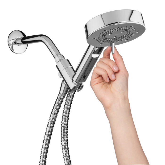 Brondell NE80-HSBB-CH Nebia Yuba 5-Setting Water Saving Handshower in Chrome