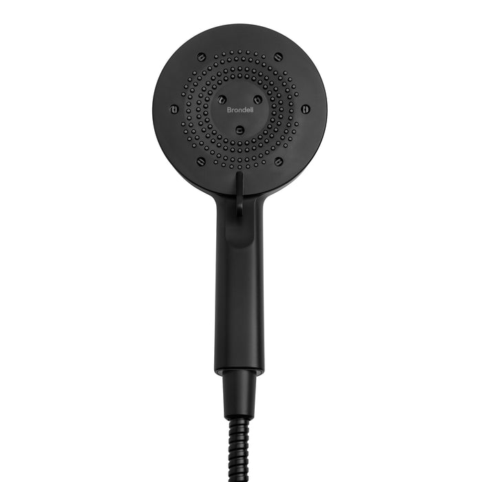 Brondell NE80-HSBB-MB Nebia Yuba 5-Setting Water Saving Handshower in Matte Black