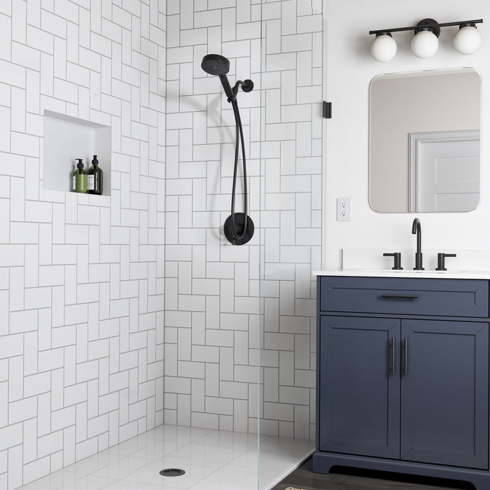 Brondell NE80-HSBB-MB Nebia Yuba 5-Setting Water Saving Handshower in Matte Black