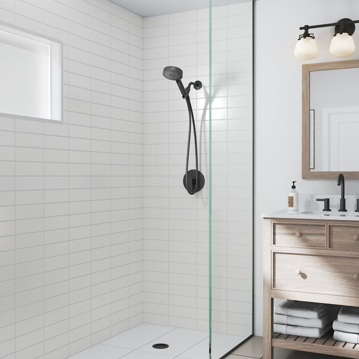 Brondell NE80-HSBB-MB Nebia Yuba 5-Setting Water Saving Handshower in Matte Black