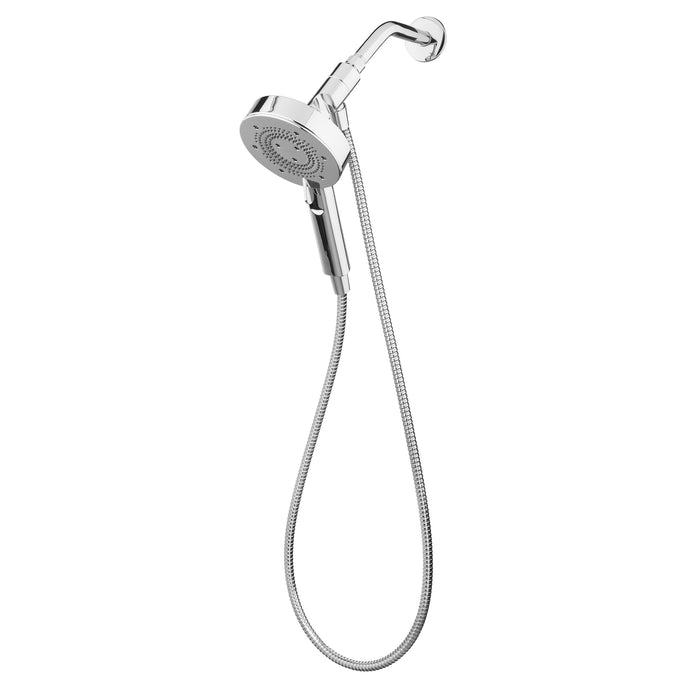 Brondell NE80-HSHNBB-CH Nebia Yuba 5-Setting Water Saving Handshower with Docking System in Chrome