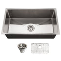 Houzer NOG-4150-1 Nouvelle 31" Undermount Single Bowl Kitchen Sink