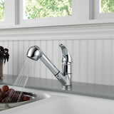 Peerless P18550LF Kitchen Pull-Out Single Lever Faucet in Chrome Finish