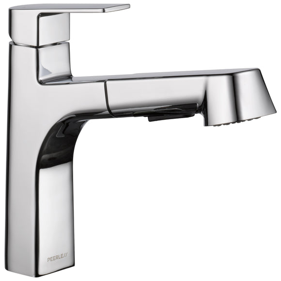Peerless P6919LF Xander Single Handle Pullout Kitchen Faucet in Chrome Finish
