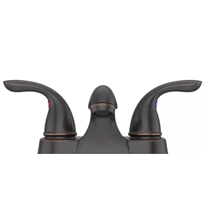 Pfister LG143-610Y Pfirst 2-Handle 4" Centerset Bathroom Faucet in Tuscan Bronze