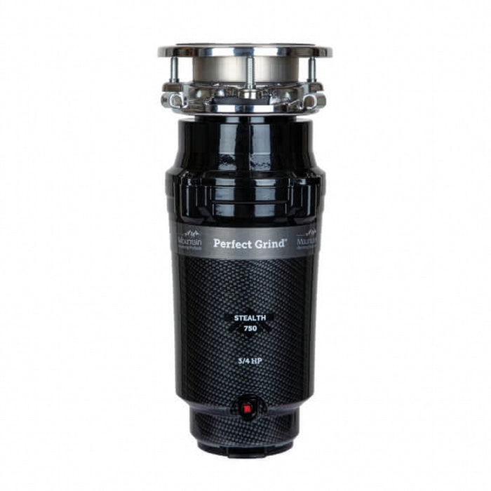 Perfect grind stealth 750 waste disposer with continuous feed 3-bolt mount 3/4 hp.