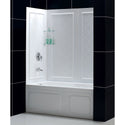 DreamLine SHBW-1360603-01 QWALL-Tub 56-60"W x 28-32"D x 60"H Acrylic Backwall Kit In White - Bath4All