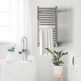 Amba Q2142P.2 Quadro Q2142 Hardwired Towel Warmer in Polished