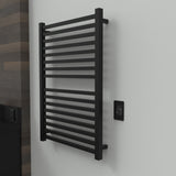 Amba Q2942MB.2 Quadro Q2942 Hardwired Towel Warmer in Matte Black