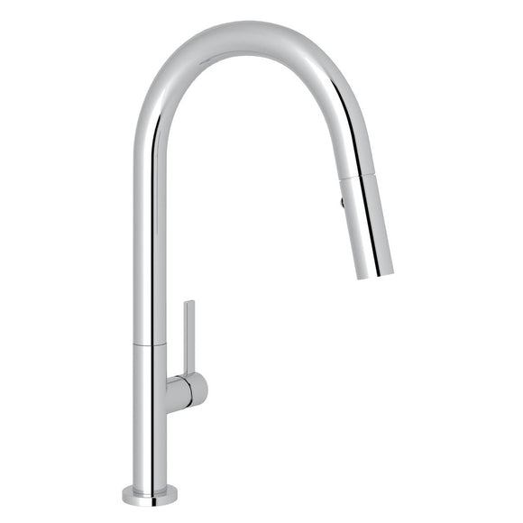 Rohl R7581LMAPC-2 Modern Lux Single Lever Pulldown Kitchen Faucet in Polished Chrome