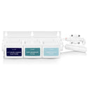 Brondell RC250 Capella filter manifold and wall-mounting bracket with cartridges removed